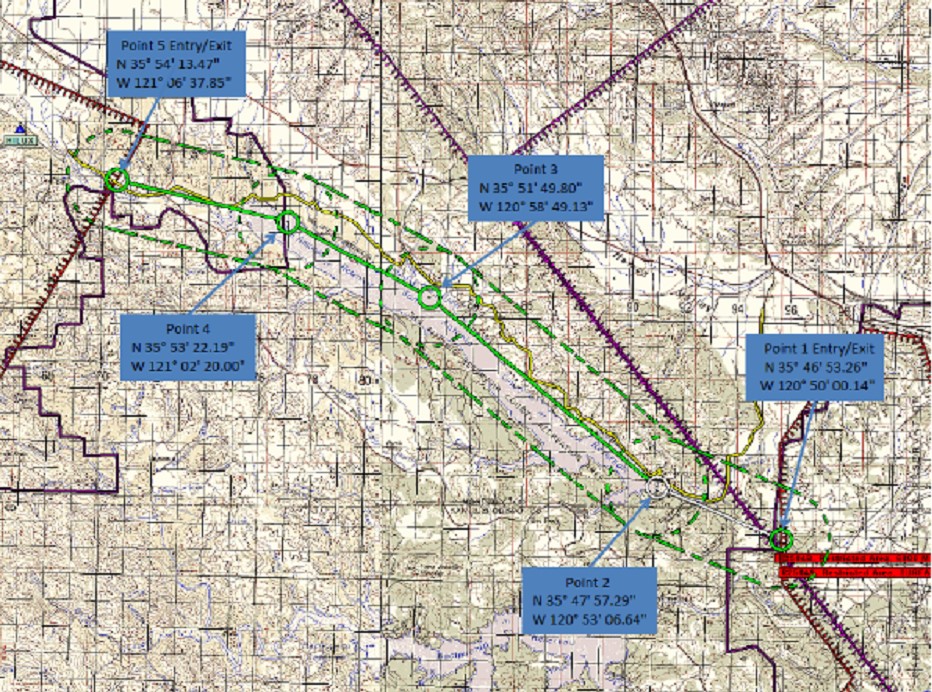 Operating Area 3 CR Map