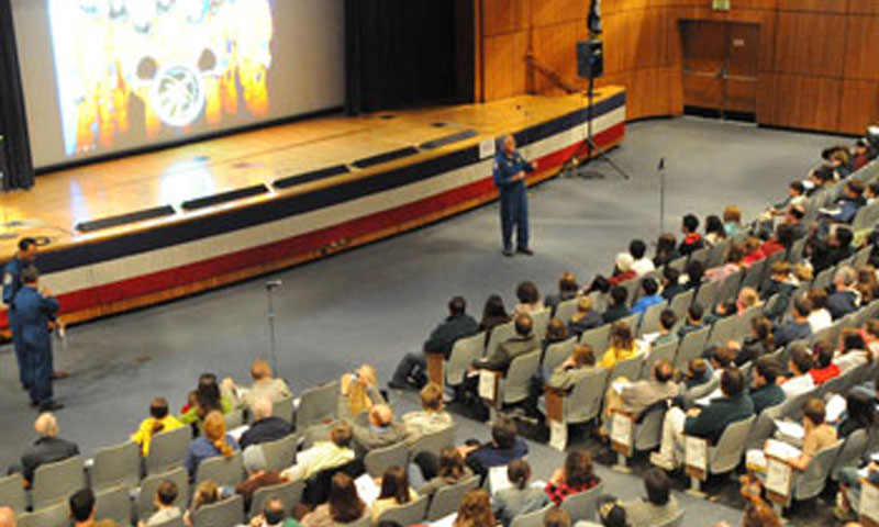 Area Students Get a Call from Orbiting Space Shuttle Discovery