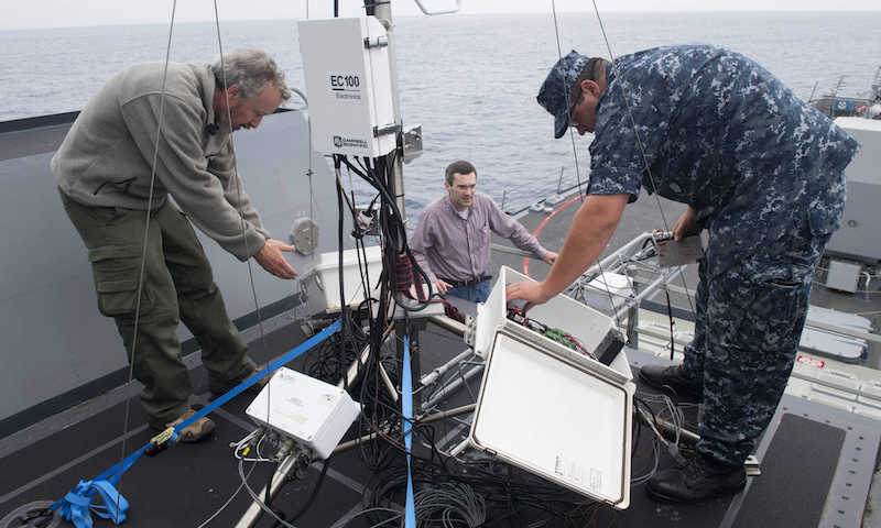 NPS Research Brings Navy One Step Closer to Laser-Equipped Destroyers