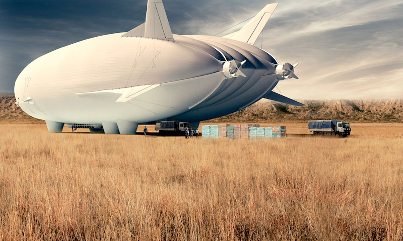 NPS Students Explore Naval, Defense Applications of Hybrid Airship Technology