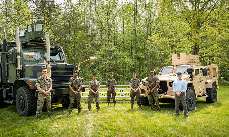 From Idea to Impact – NPS Grad Delivers on Autonomous, Predictive Maintenance for USMC